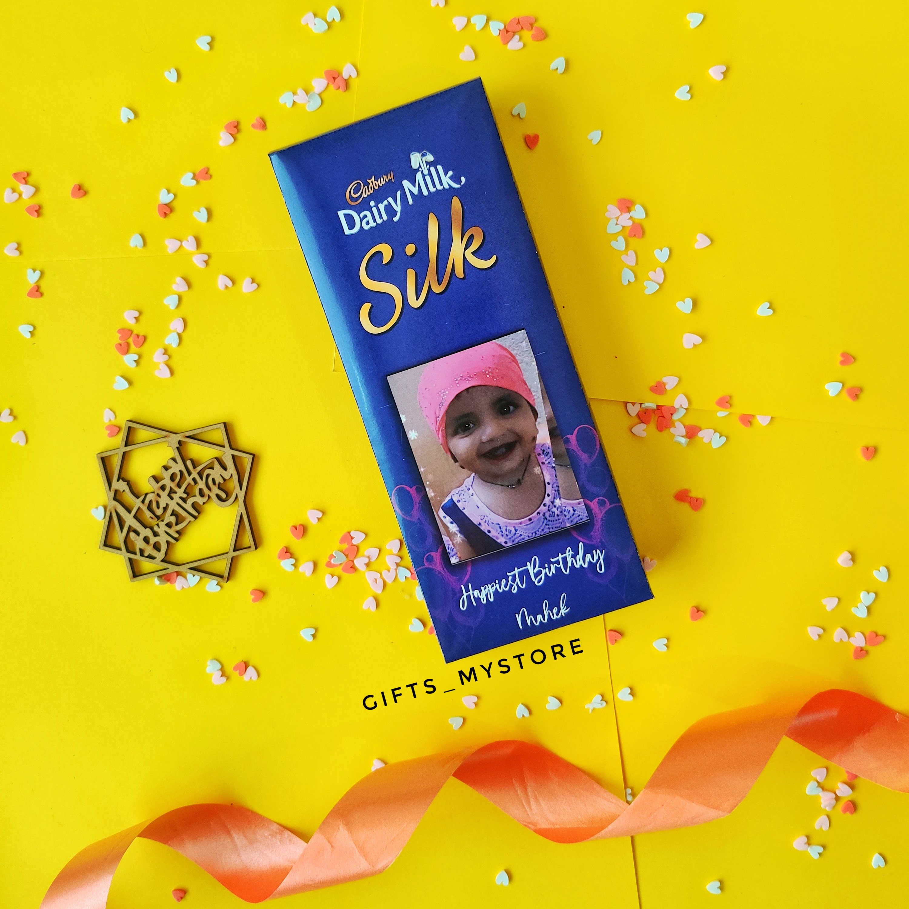 SMALL DAIRY MILK SILK CUSTOMISED
